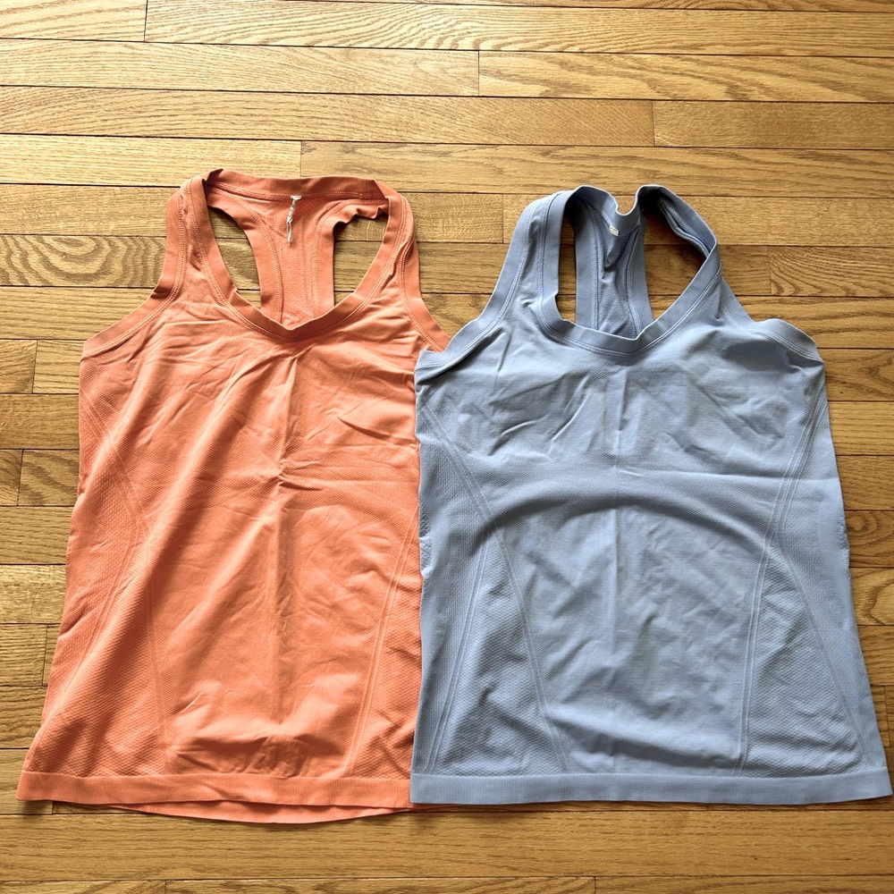 2 pack Athleta momentum tanks